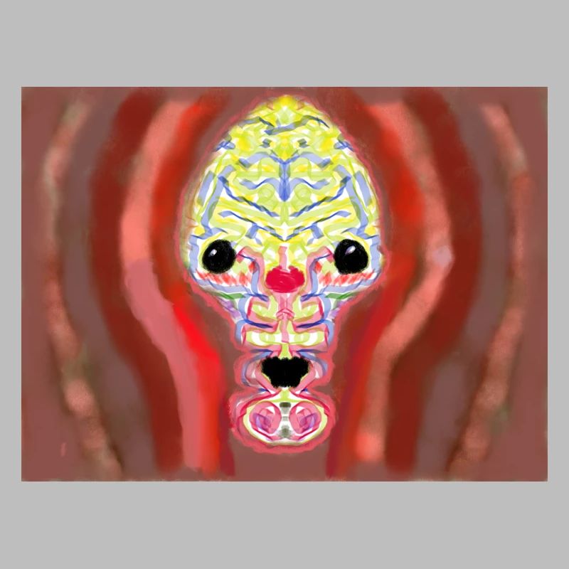 Crazy skull