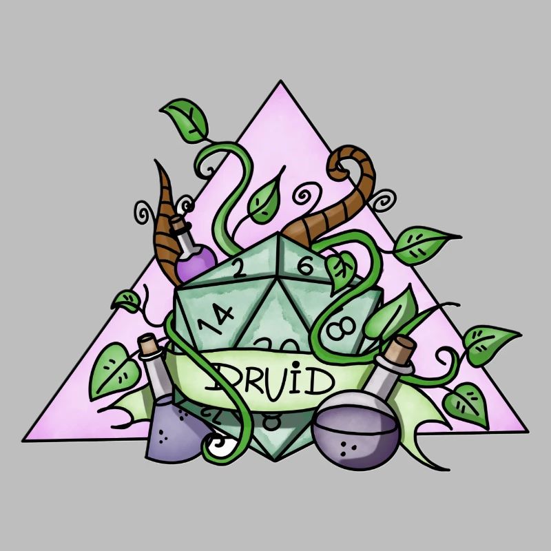 Druid | RPG | Magical | Nerdy Stuff | Handmade |