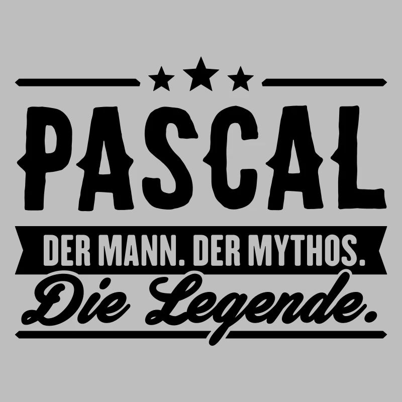 Mann Mythos Legende Pascal