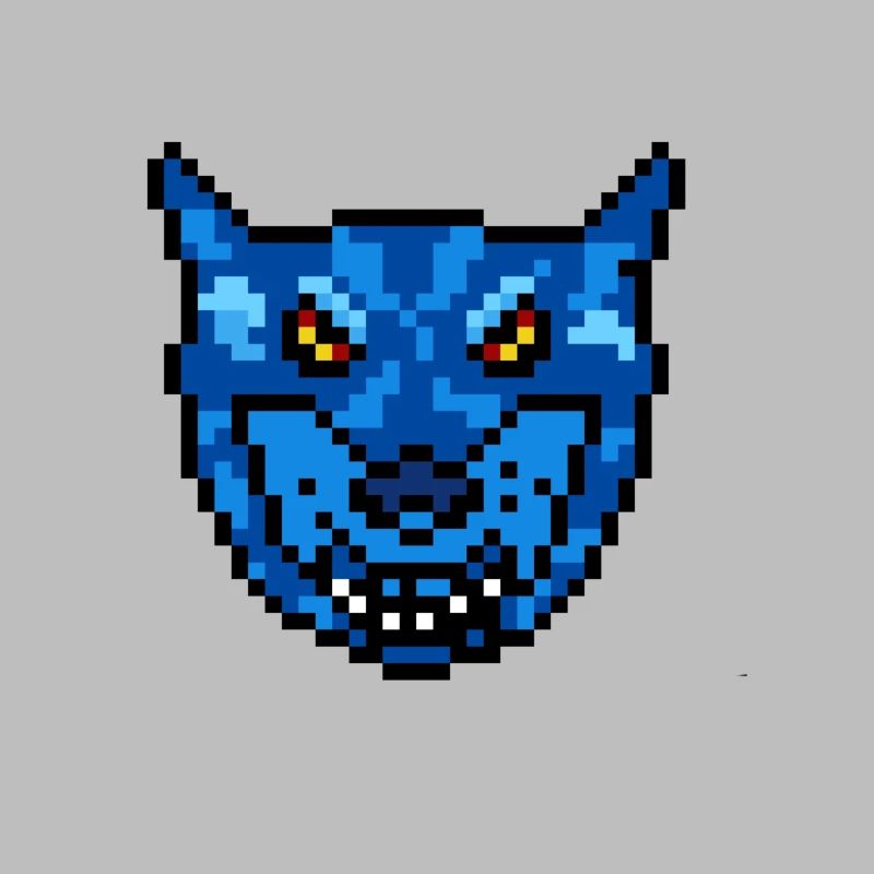 Blauer Wolf