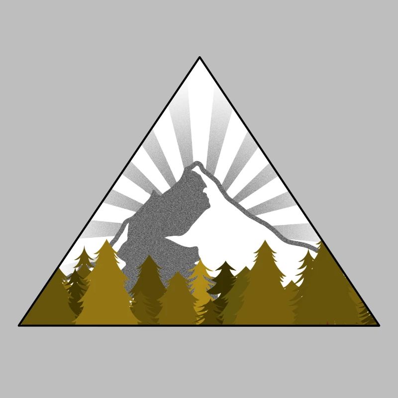 Forêt de montagne Forêt Sun