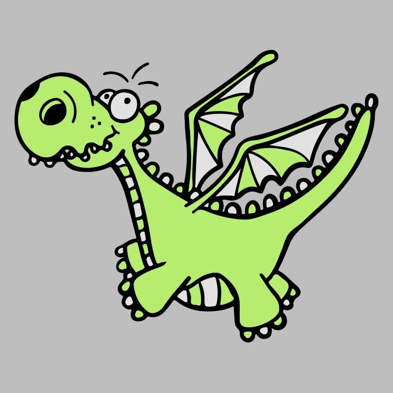 Mächtiger Drache