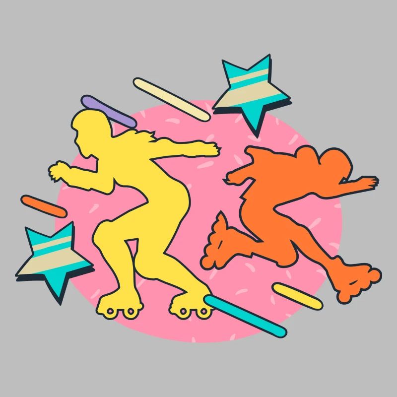 80s rollerblader
