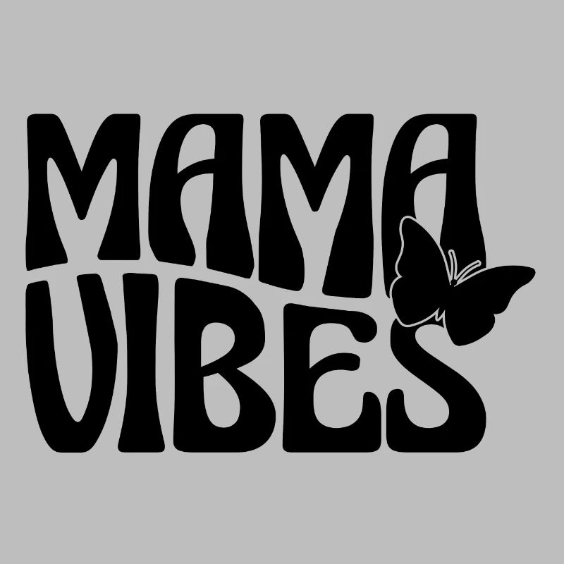 Mama Vibes avec papillon