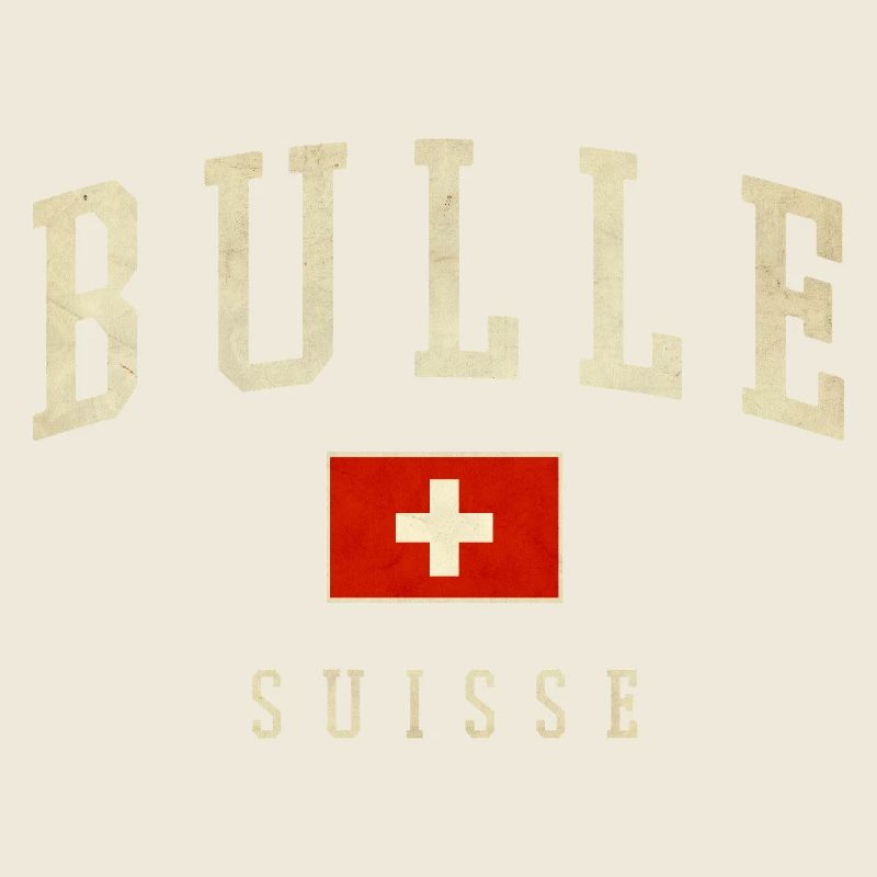 Bulle Schweiz Design - Varsity Stil