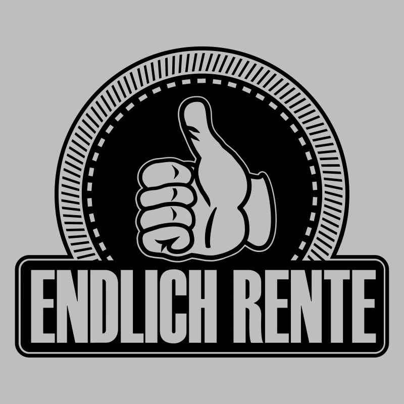 Endlich Rente Daumen hoch