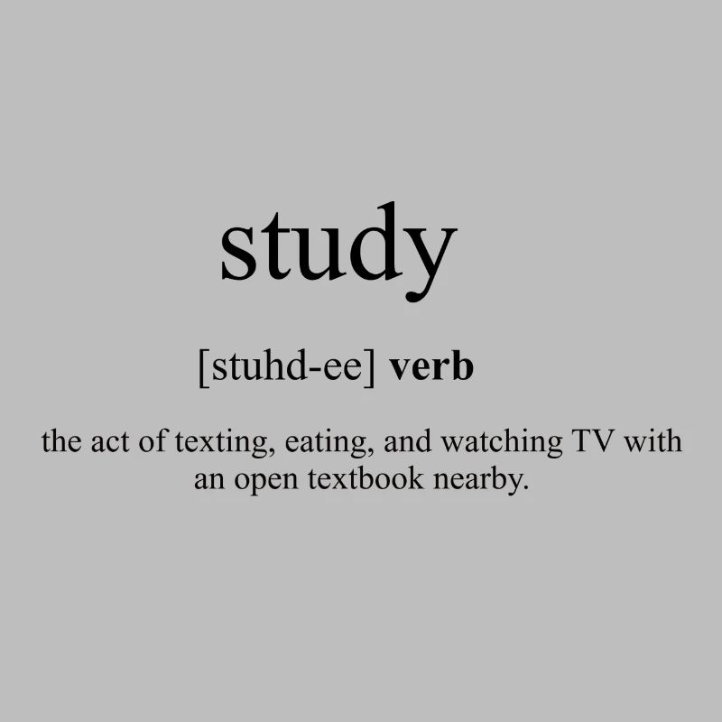 Study (studieren) Definition Dictionary
