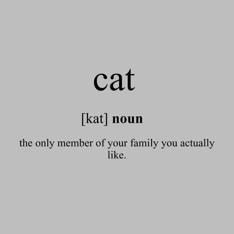 Dictionnaire de définition du chat (Katze)