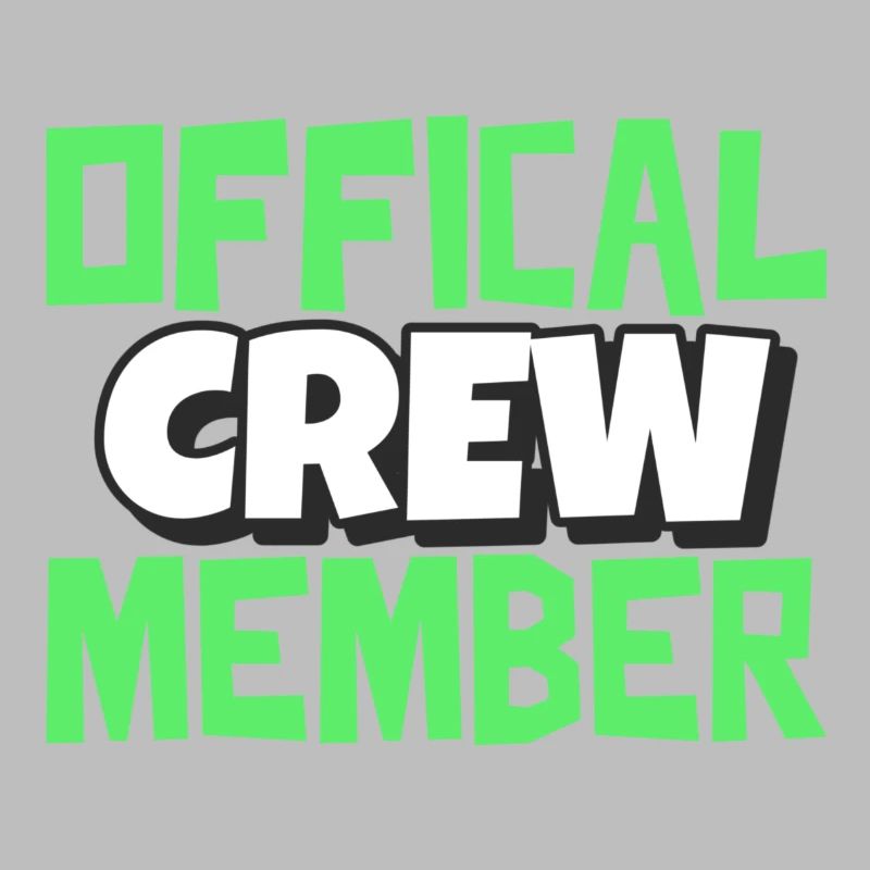 Official Crew Member Design
