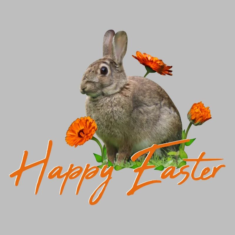 Happy Easter rabbit cony