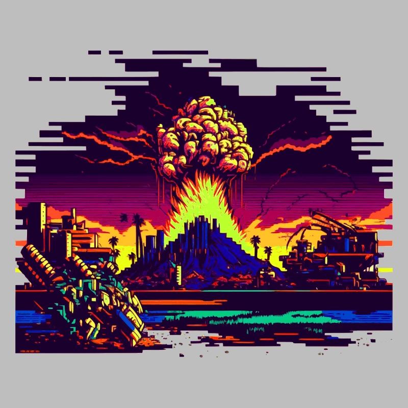 Quand la bombe atomique explose en 8 bits