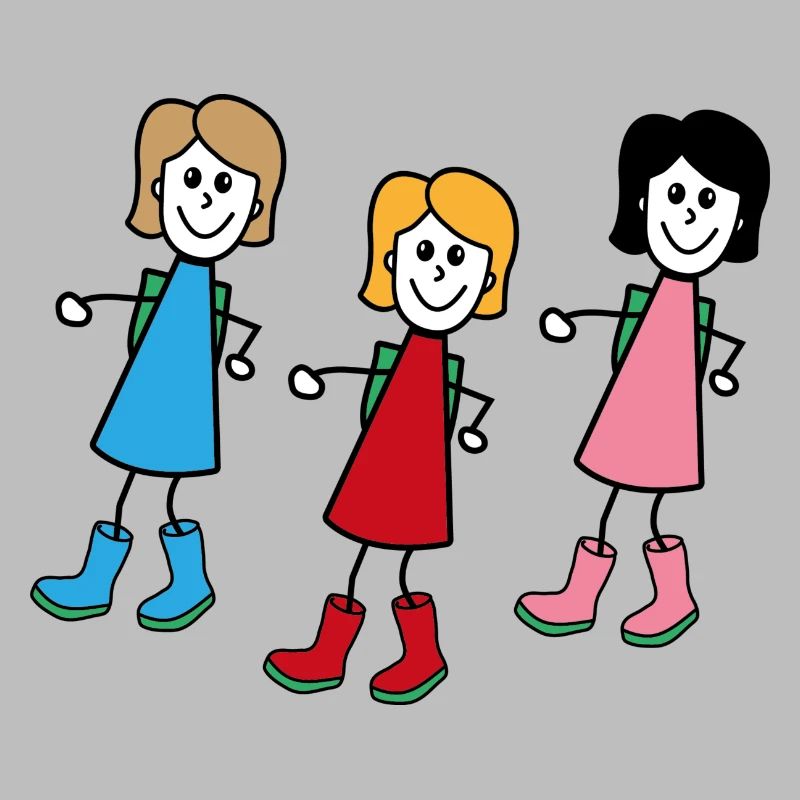 Frauen im Comic Style