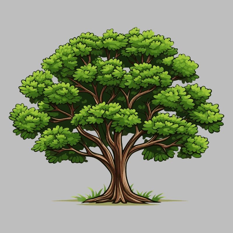 Deciduous tree - nature conservation