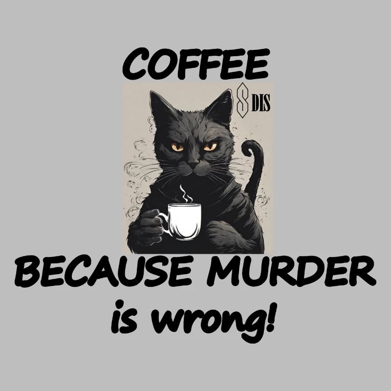 Katze COFFEE, because murder is wrong!