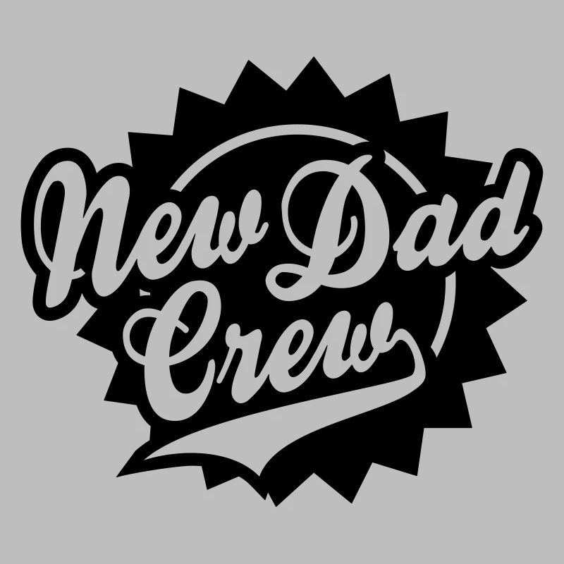 New Dad Crew Shield Design