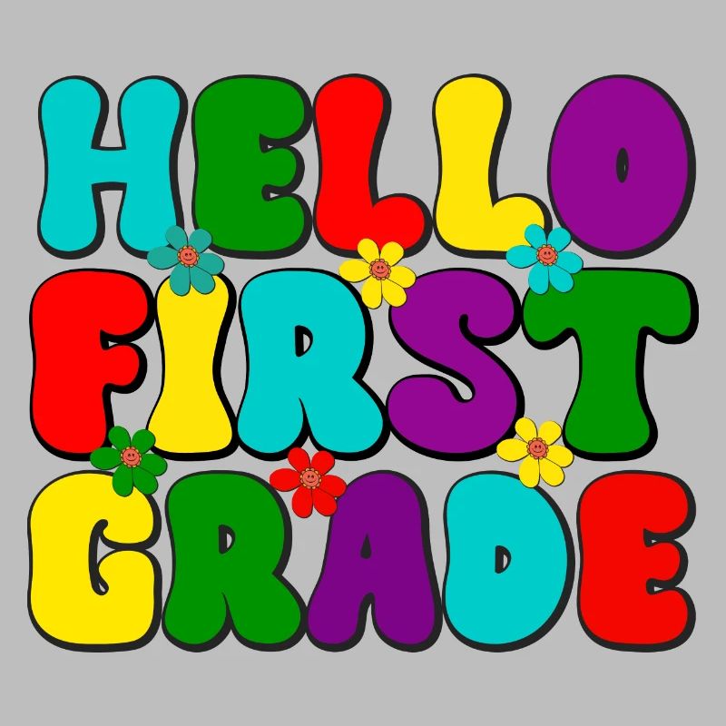 Hello first grade, Schule, Einschulung Schulstart