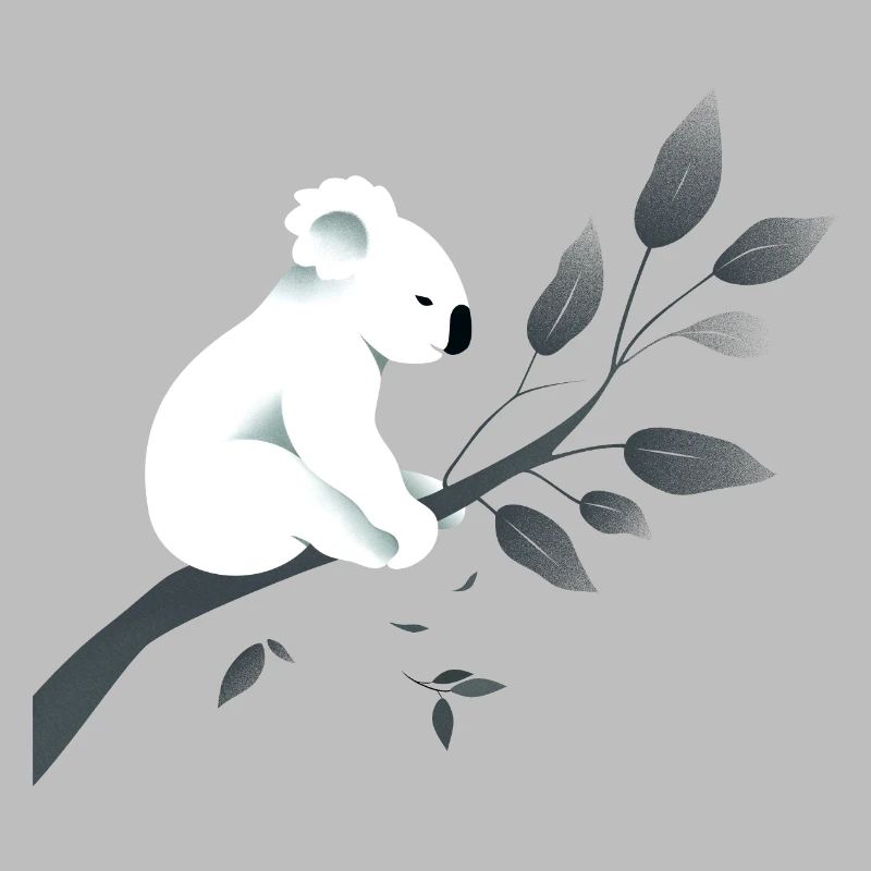 Koala auf Ast