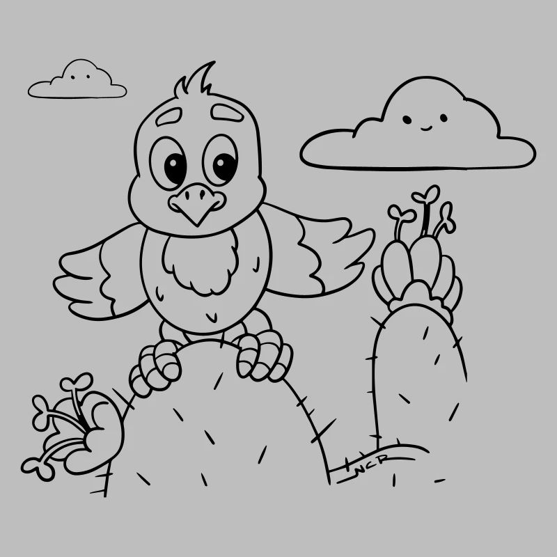 Design pour les créatifs : Coloriage Vulture