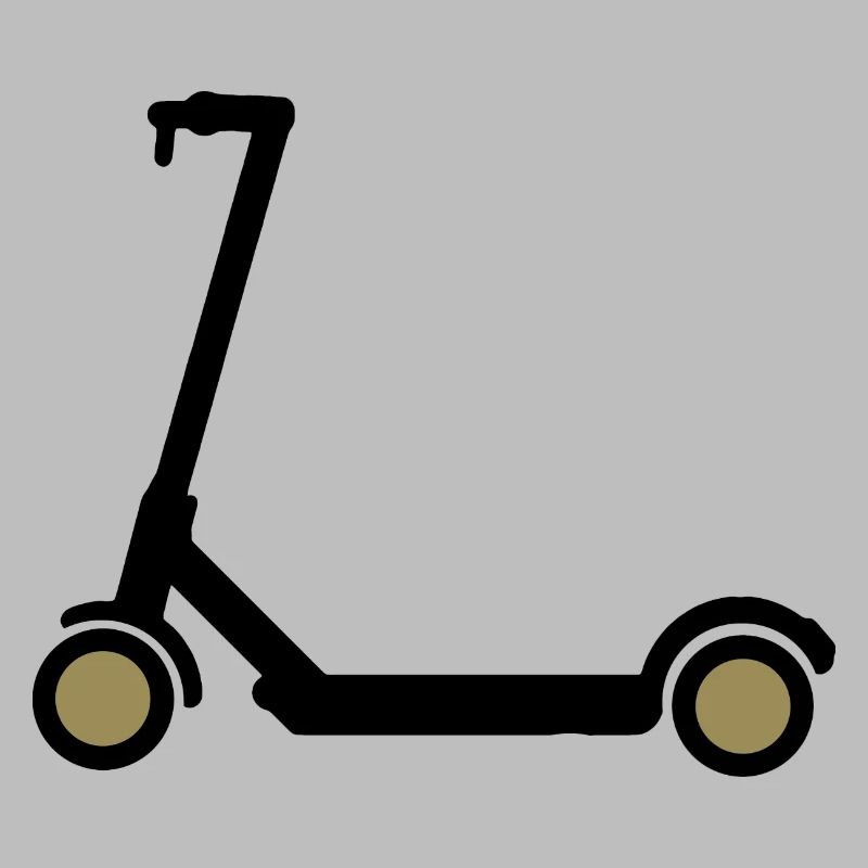 E-Scooter Eroller Comicdesign Geschenkidee