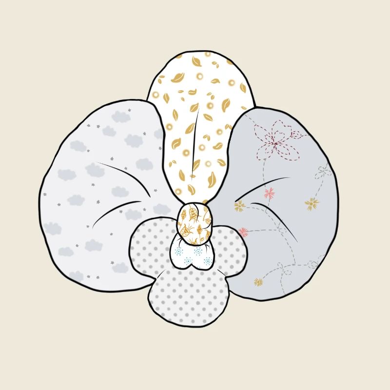 Weisse_Musterorchidee