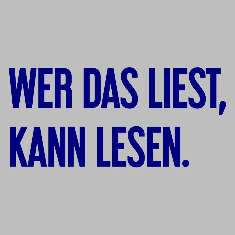 If you read this, you can read.