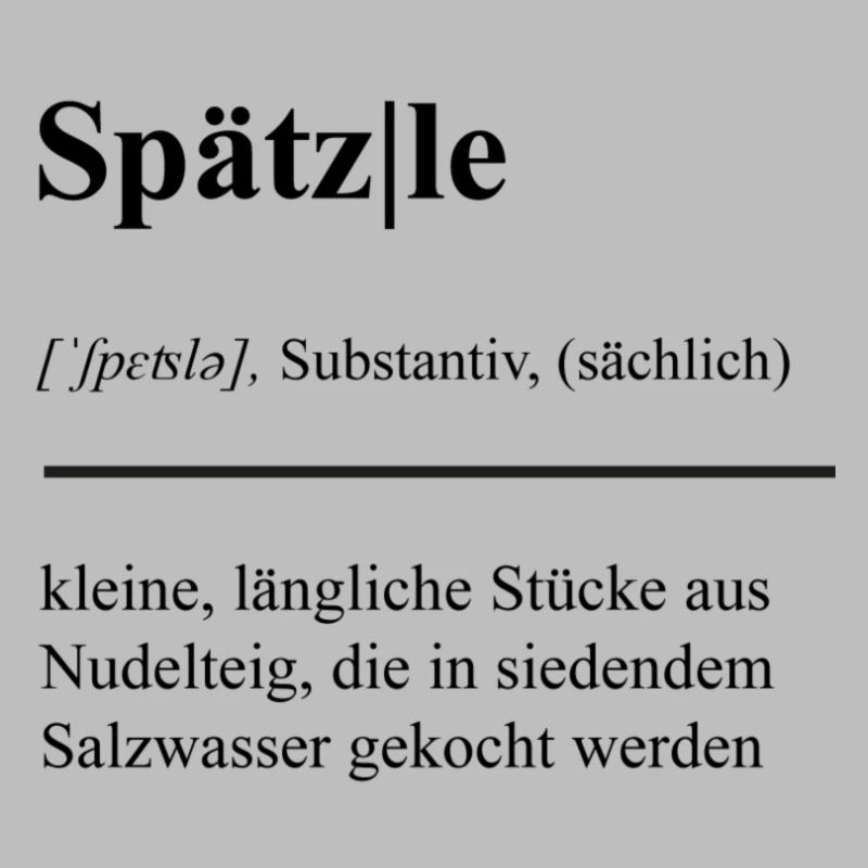Spätzle-Saga: Schwäbisch köstlich! Duden
