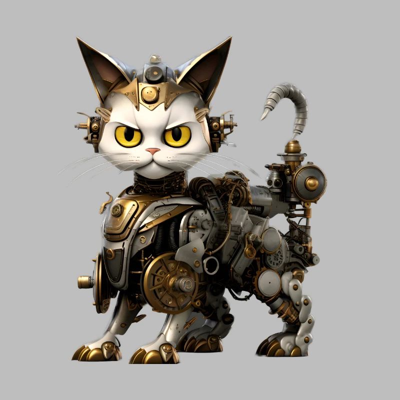 Chat Steampunk
