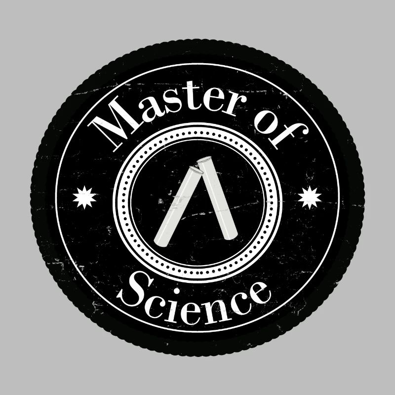 Patch du logo Master of Science