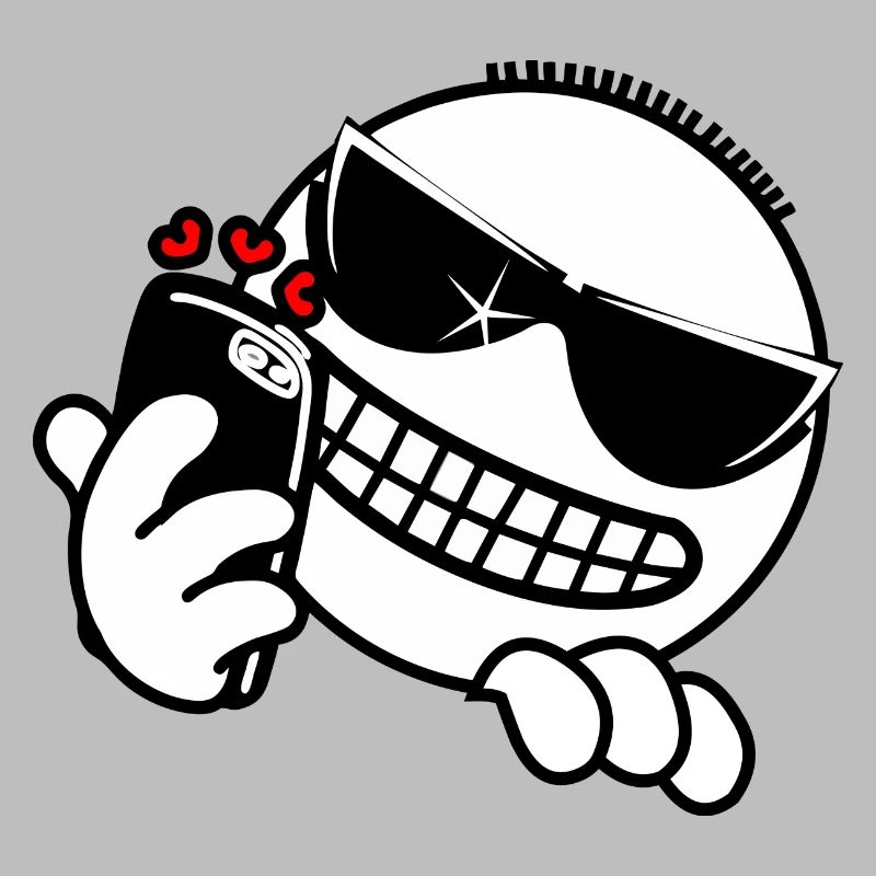 Hacker mit Telefon