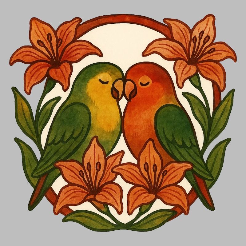 Romantische Turteltauben