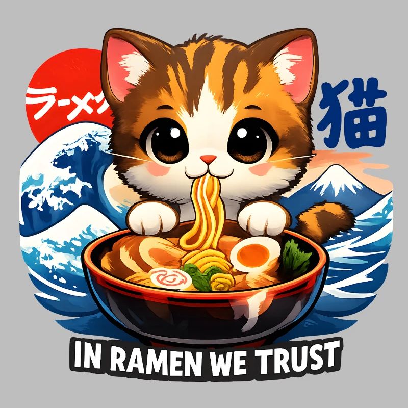 On a confiance en un chat dans le ramen