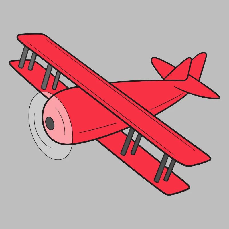 Flugzeug Doppeldecker