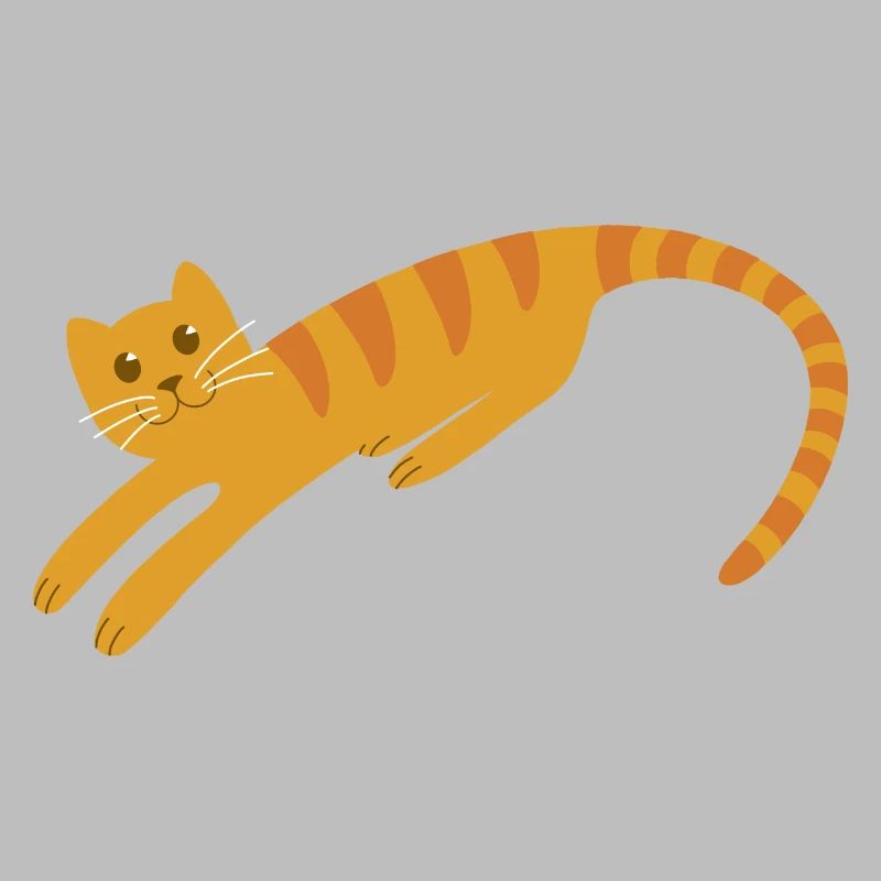 Abstrakte Katze N°1