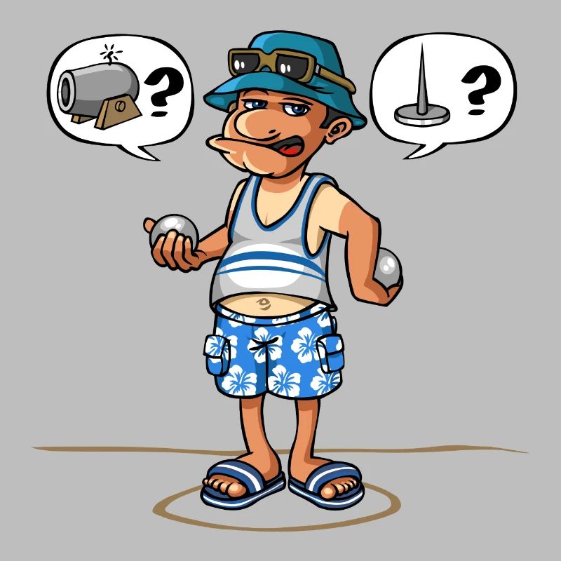 petanque player