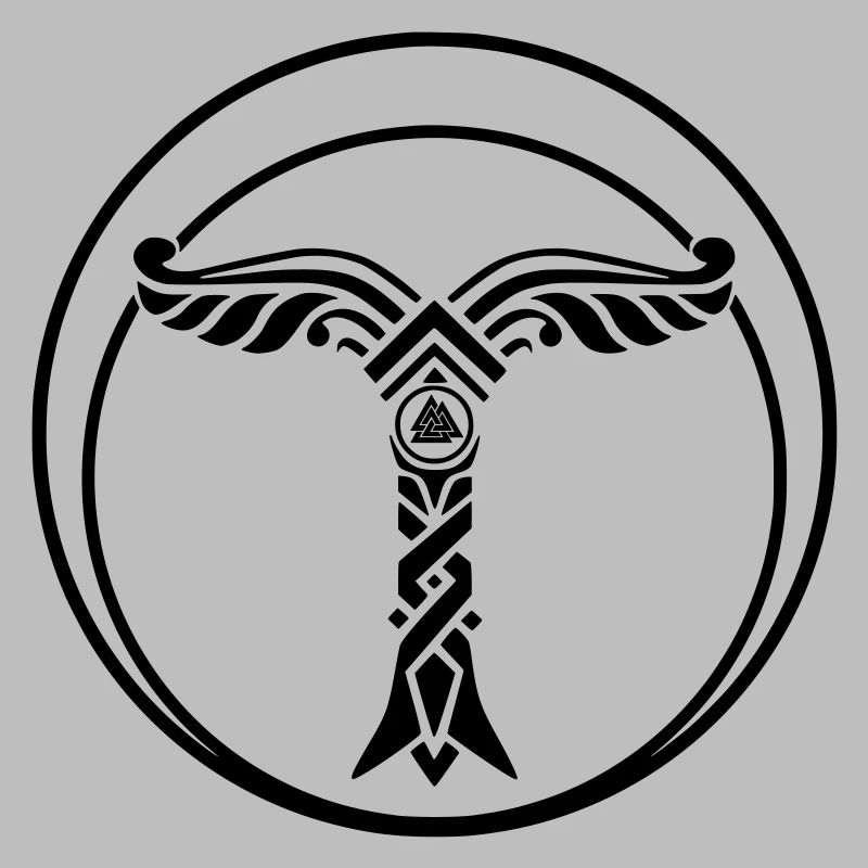 Irminsul mit Valknut