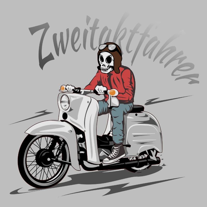 Simson Schwalbe Zweitaktfahrer
