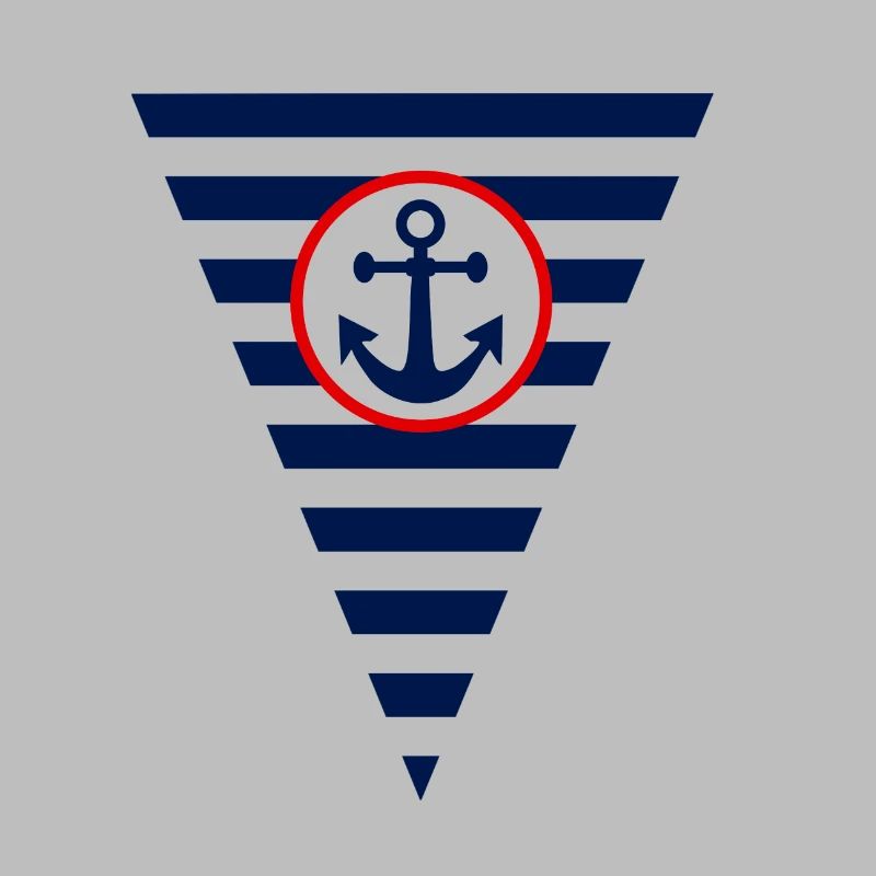 Drapeau,ancre, maritime
