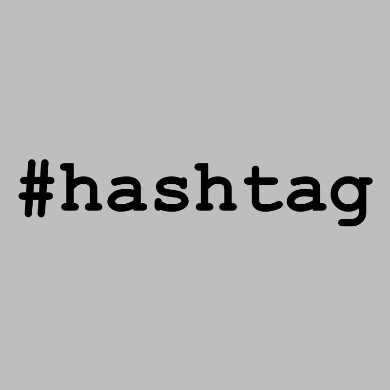 # Hashtag hipster Creative gift idea