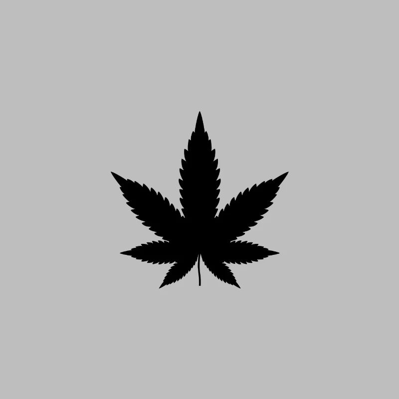 Canabis leaf, hemp leaf, marijuana