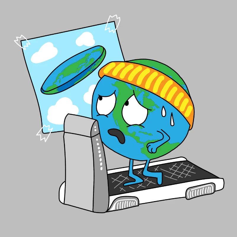 runde Erde Scheibe Erdscheibe Erdkugel Planet