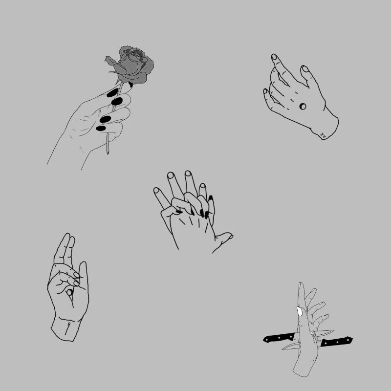 Composition des mains 2