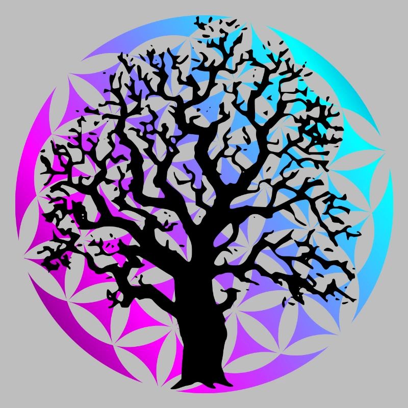 Blume des Lebens & Baum