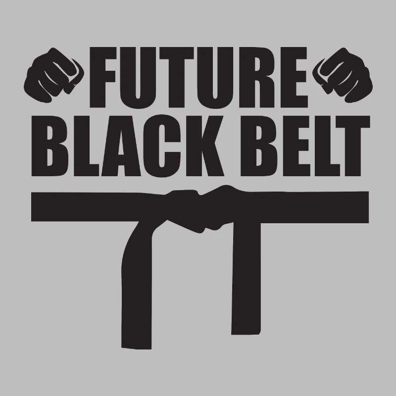 Kampfkunst Future Black Belt Geschenkidee