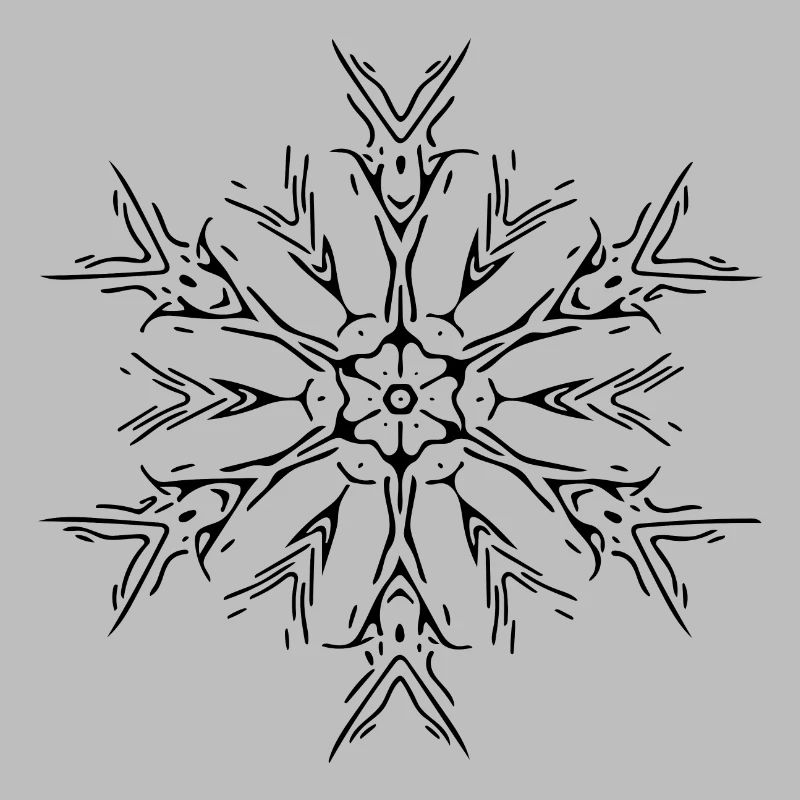 Mandala Lines Abstract Shape Pattern