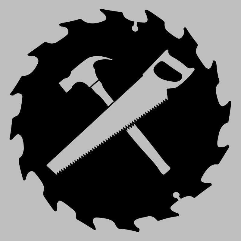 Transparent cut saw blade carpenter