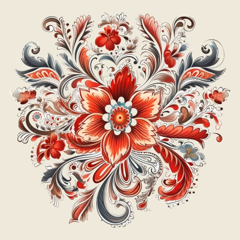 Floral pattern - Indian style