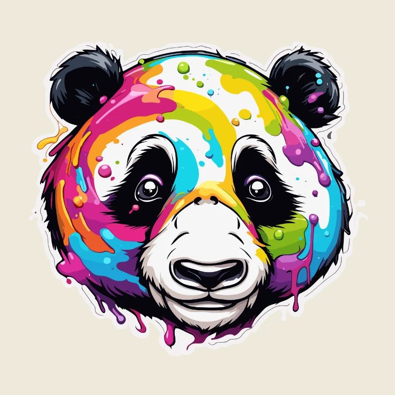 Panda / Tier / Zoo / Bambus / Wild / Kindlich
