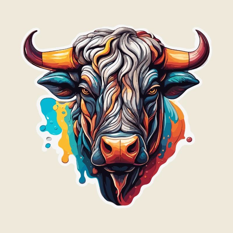 Stier / Bulle / Tier / Hörner / Stierkampf