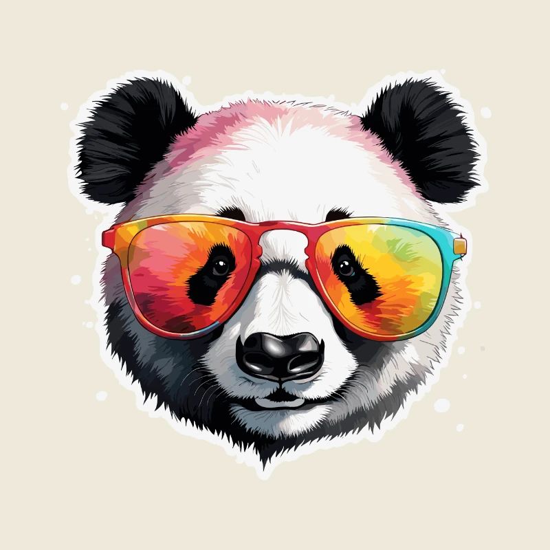 Panda / Tier / Zoo / Bambus / Wild / Kindlich