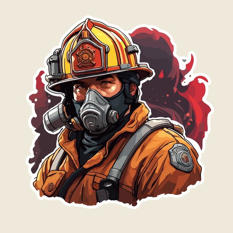 Pompier/Incendie/Incendie/Extinction/Héros